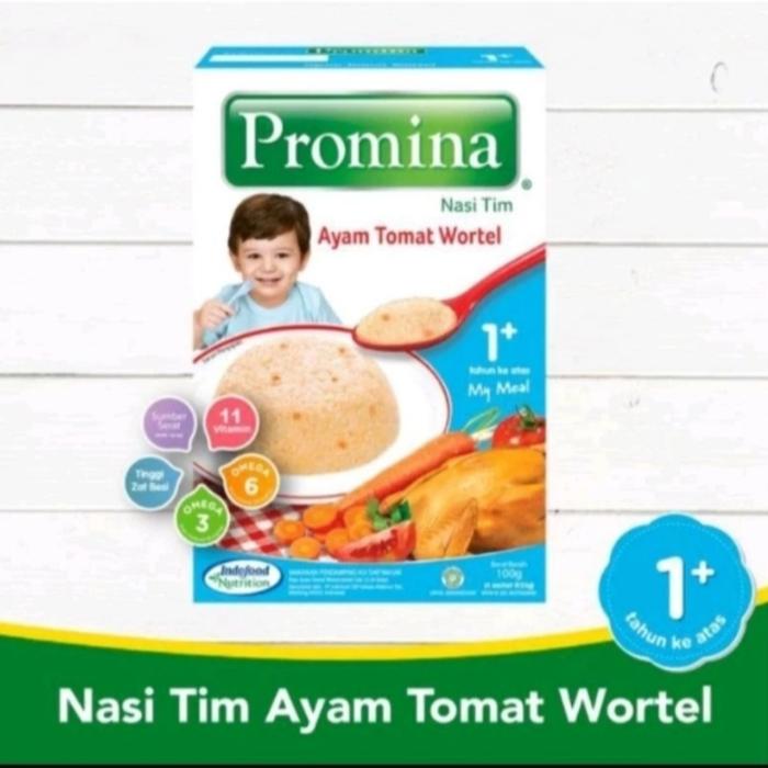 Gambar promina nasi tim ayam tomat wortel 1+ tahun 100gr | bubur bayi dari toko bayi id undefined Tokopedia