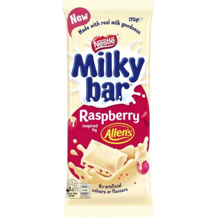 Gambar Nestle Milkybar 180g Block/Nestle Coklat/Coklat Nestle/Coklat - RASPBERRY dari FUNNY' undefined Tokopedia