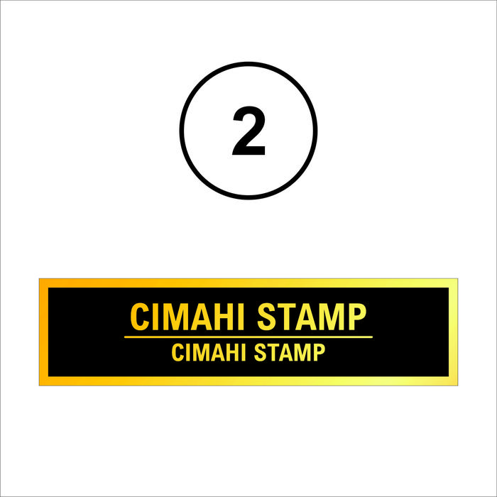 Gambar PAPAN NAMA KUNINGAN MAGNET PRINT - 02, PAKU KUPU dari cimahistampshop undefined Tokopedia
