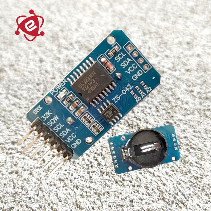 Gambar RTC DS3231SN DS3231 IIC Chip Module Arduino Raspberry Pi - Biru SN dari ElektronMart undefined Tokopedia