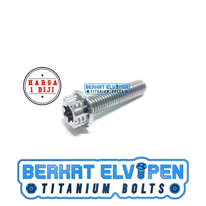 Gambar Baut Titanium Gear Head Behel Begel Honda Vario 125 150 160 Gr5 - Silver dari Berkat_Elvipen undefined Tokopedia