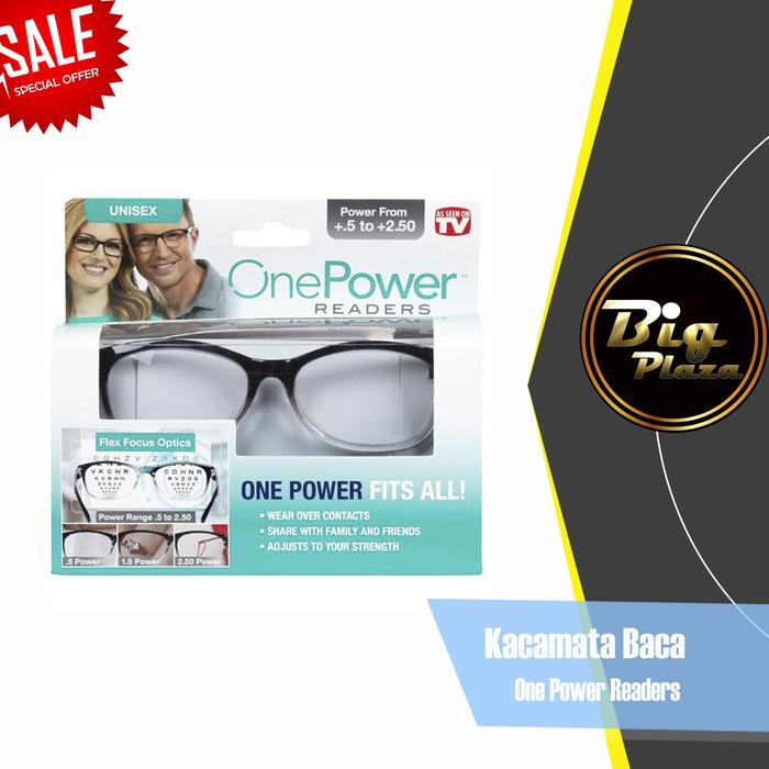 Gambar Kacamata Baca Plus Auto Focus ONE POWER READERS Unisex 0610 dari BigPlaza undefined Tokopedia