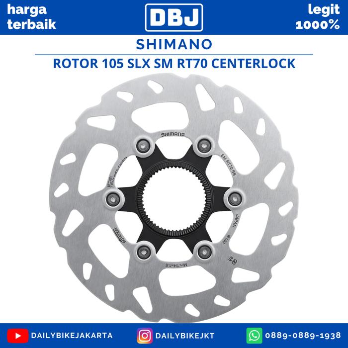 Slx Brakes Shimano Deore SLX SM-RT70 CenterLock Brake Disc Black