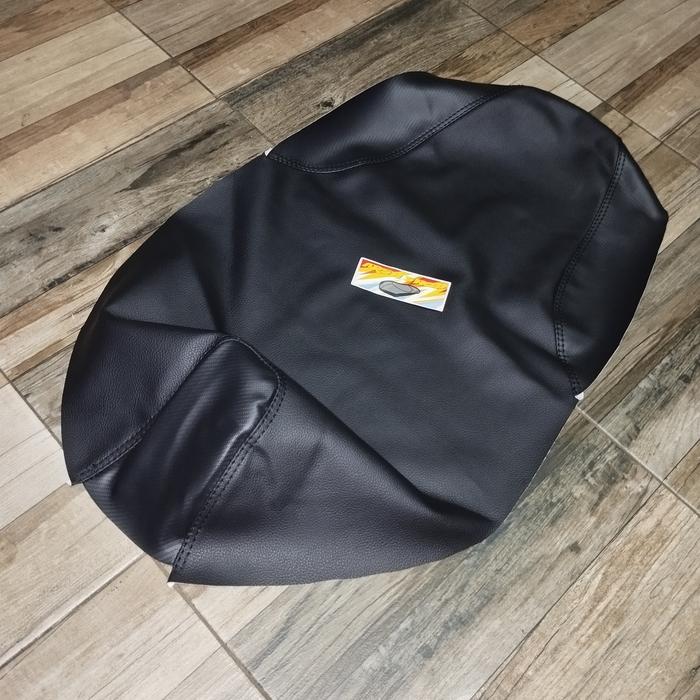 Gambar Kulit jok motor Vario 125/150 Variasi Bahan Mbtech - Hitam dari arsh ahop undefined Tokopedia