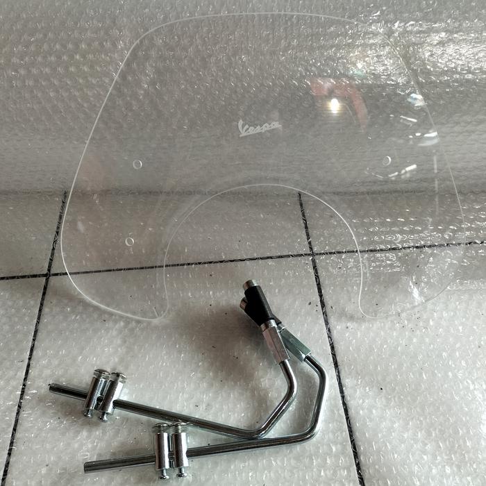 Gambar Aksesoris Flyscreen / Windshield Vespa Matic Modern Primavera GTS & Lx - Clear Bening, Primavera dari Sariah050 undefined Tokopedia