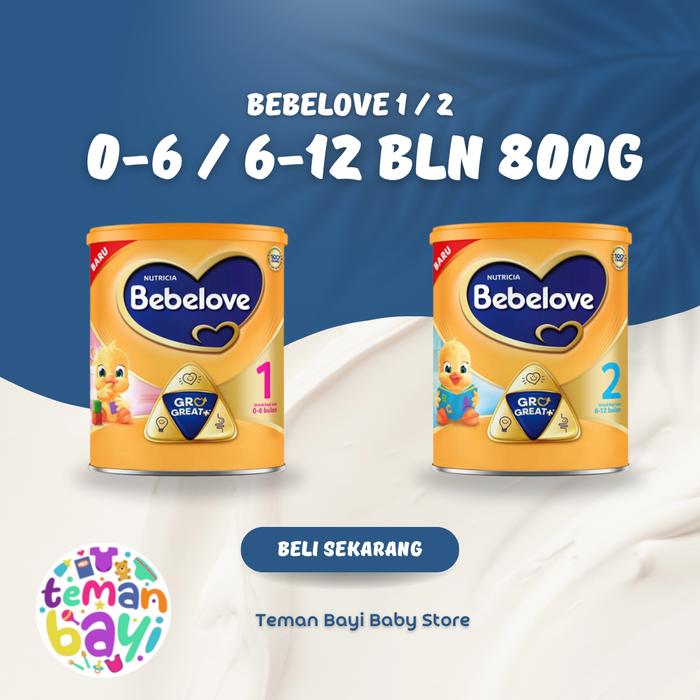 Gambar BEBELOVE 1 / 2 800GR - 0-6 BULAN dari TemanBayi undefined Tokopedia