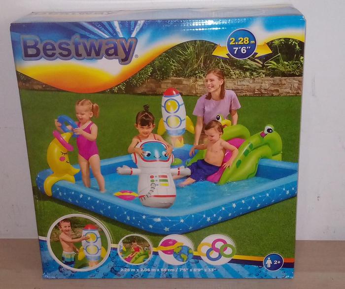 Gambar Bestway Fantastic Aquarium Kolam Renang Perosotan Anak Play Pool - 53126 dari sekawanjayasantoso undefined Tokopedia