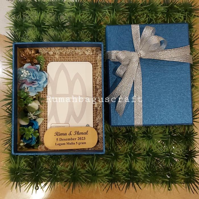 Gambar kotak logam mulia seri 1 Dus - Biru dari Rumahbaguscraft1 undefined Tokopedia