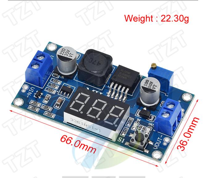 Gambar XL6009 Module Step UP DC to DC Boost Converter Menaikkan Tegangan Volt - XL6009 + Disp dari Pi Toserba undefined Tokopedia