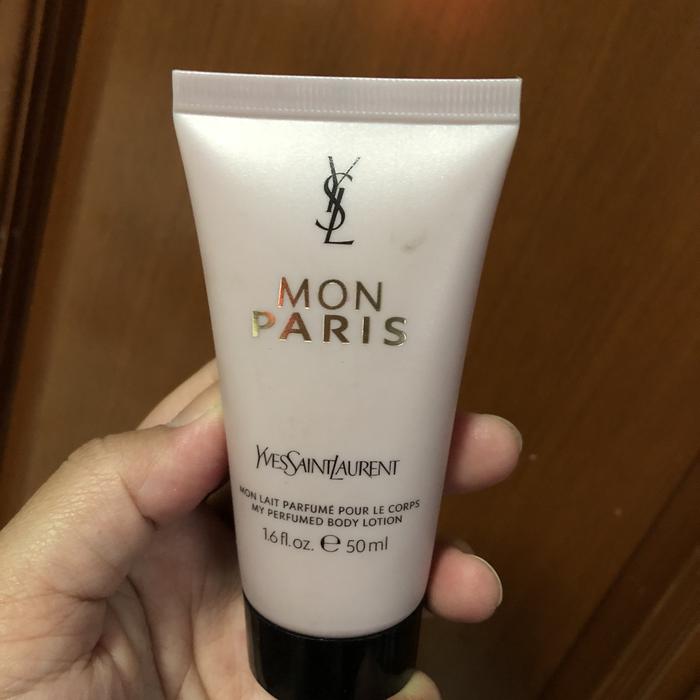 Ysl Parisienne Body Lotion Yves Saint Laurent Mon Paris Perfumed