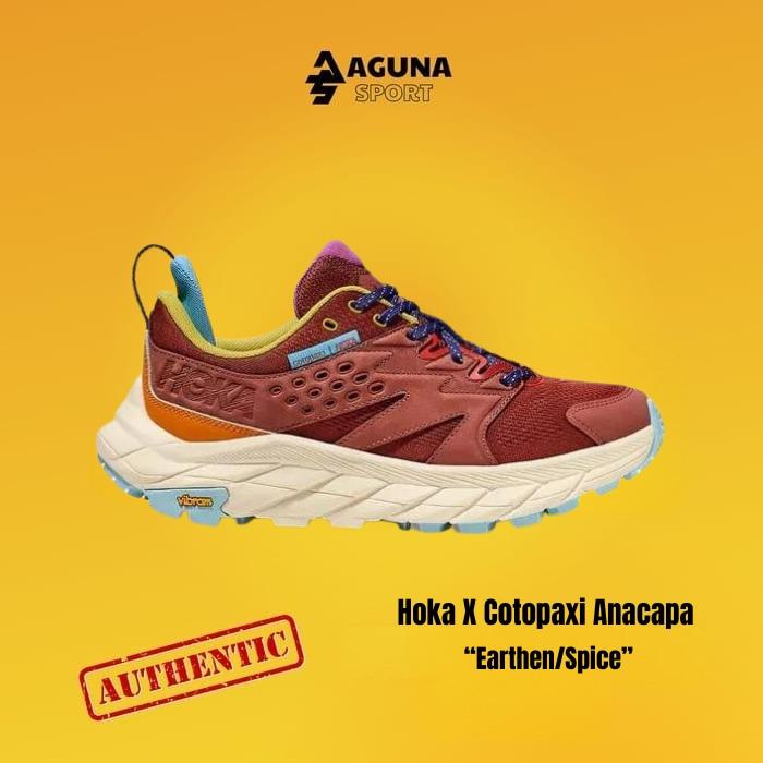 Gambar Hoka One One X Cotopaxi unisex Running Shoes-HKE1136950ES-Earthen - US 6.5 dari Aguna Sport undefined Tokopedia