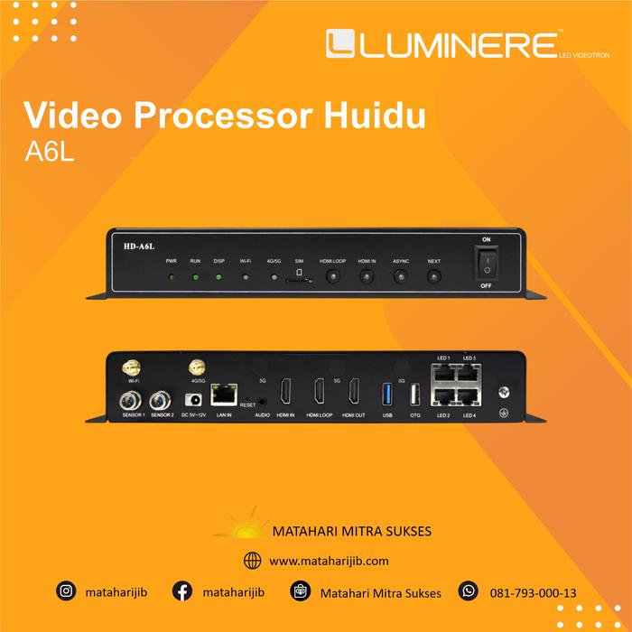 Gambar Video Processor Huidu HD-VP410A HD-VP620 HD-VP820 HD-VP1620 A4L A6L - A6L dari Matahari Mitra Sukses undefined Tokopedia
