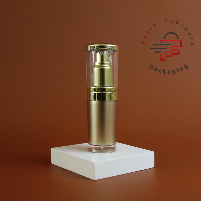 Gambar Botol Pump Kanebo 20ml / Botol Kanebo 20ml gold - Gold dari Putra Sukapura Pack undefined Tokopedia