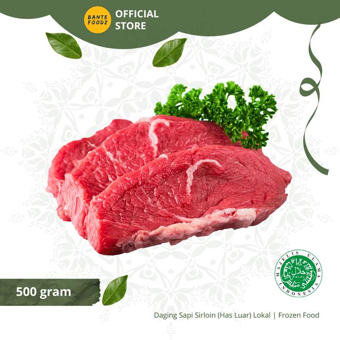 Gambar Daging Sapi Has Luar ( Sirloin ) Beef Sirloin Premium 1Kg - 200 gram dari Bante Foodz Official Store undefined Tokopedia