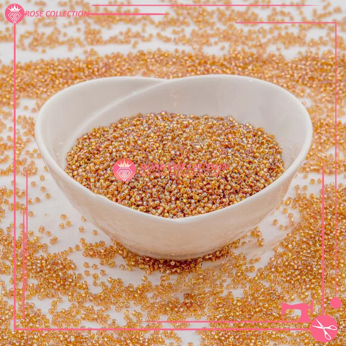 Gambar Payet Pasir / Mote Jepang Matsuno Glass Beads (MGB) ORIGINAL (10 Gram) - 39r dari Rose Collection Medan undefined 5 Tokopedia
