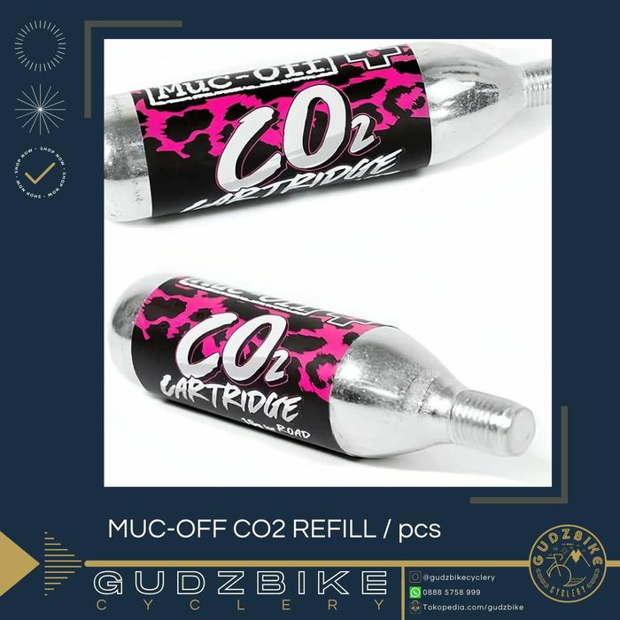 Jual MucOff Co2 Cartidge Refill 16g each Kota Yogyakarta