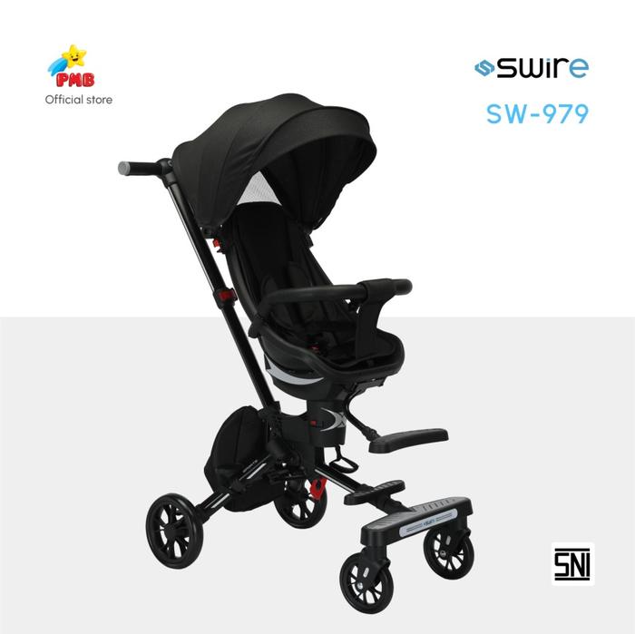 Jual BABY STROLLER MAGIC MICRO TRIKE SWIRE SW979 RECLINE BISA