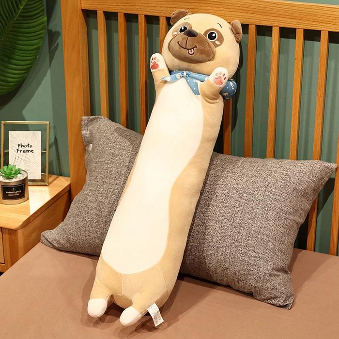 Gambar Boneka Bantal Guling Karakter Hewan Anjing Husky Bul Dog Pug Dog Lucu - Guling Bul Dog dari Boneka Nisa undefined Tokopedia