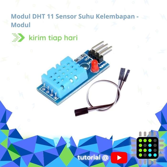 Gambar Modul DHT11 DHT-11 DHT 11 Sensor Suhu dan Kelembapan Humidity Sensor - Modul DHT11 dari Freelab Jakarta undefined Tokopedia