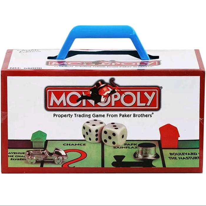 Gambar Monopoly Koper Board Game Keluarga Monopoli - Box dari Sunrise Toys_NEW undefined Tokopedia