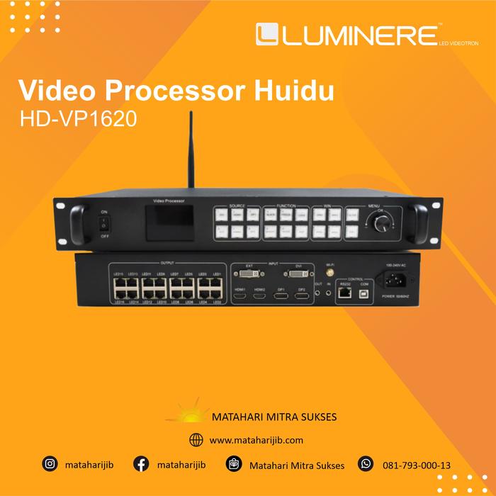 Gambar Video Processor Huidu HD-VP410A HD-VP620 HD-VP820 HD-VP1620 A4L A6L - HD-VP1620 dari Matahari Mitra Sukses undefined Tokopedia