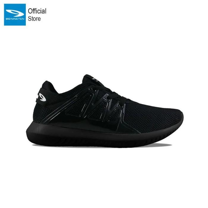Gambar SEPATU RUNNING 910 NINETEN SHINJI CORA ORIGINAL - Hitam, 43 dari FATASPORT.ID undefined Tokopedia