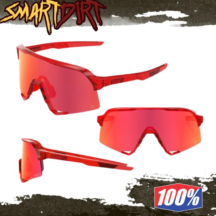 Jual Sunglasses S3 100% Peter Sagan LE Hiper Red Mirror 100% Peter