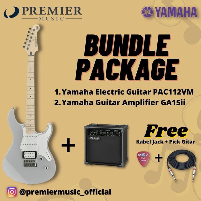 Gambar YAMAHA ELECTRIC GUITAR PAC112VM PAC 112VM PAC-112VM - PAC112VM Bundle dari Yamaha Premier Music undefined Tokopedia
