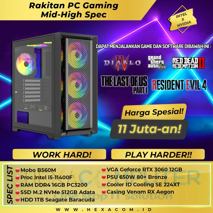 ゲーミングPC】Magnate MT i5-11400 GTX 1660 Super NVMe 512GB メモリ