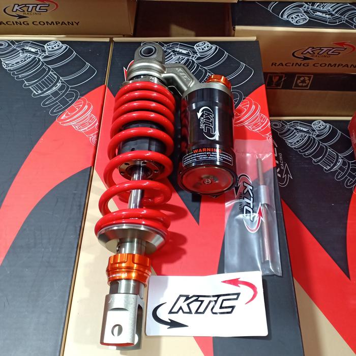 Gambar shock ktc extreme black series 300mm beat karbu/beat fi old/ vario 110 - Merah dari venom speed shop undefined Tokopedia