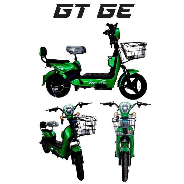 Gambar Sepeda Listrik GreenTech GT GE 2 DF5 Moped Electric DF 5 Garansi - Hijau, SLA dari Sepeda dan Motor Listrik undefined Tokopedia