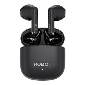 Gambar ROBOT T60 TWS True Wireless Earbuds Headset Bluetooth 5.3 Earphone - Hitam dari QUEEN id Official undefined Tokopedia
