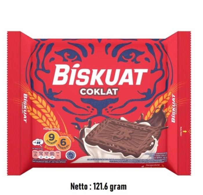 Gambar Biskuat Energi Biskuit Snack 121gr - Original / Choco - CHOCO dari Cemilan Yahud SBY undefined Tokopedia