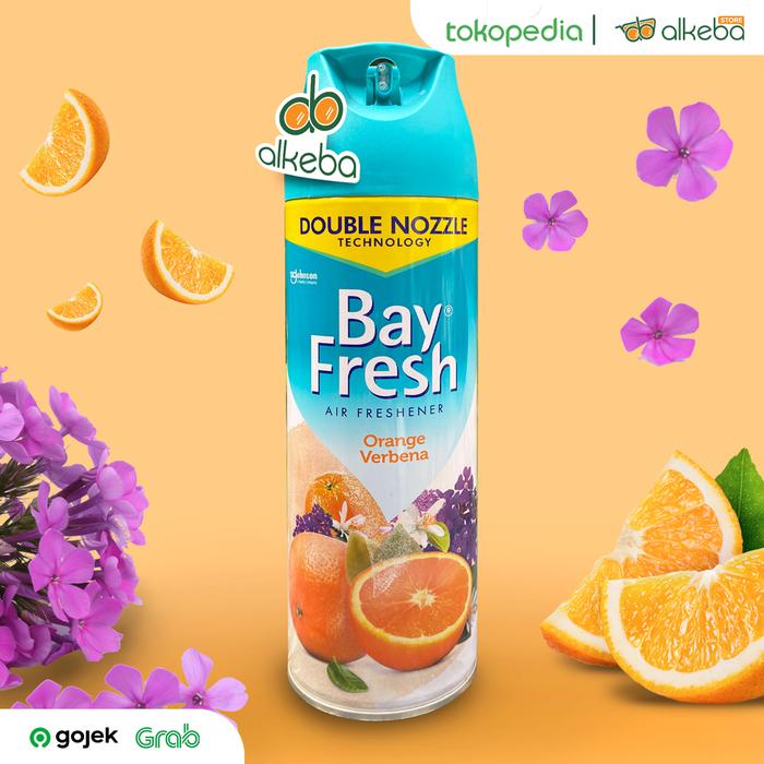 Gambar Bayfresh Aerosol 320 ml Bay Fresh Pengharum Ruangan Spray all variant - orange verbena dari Alkeba Bandung undefined Tokopedia
