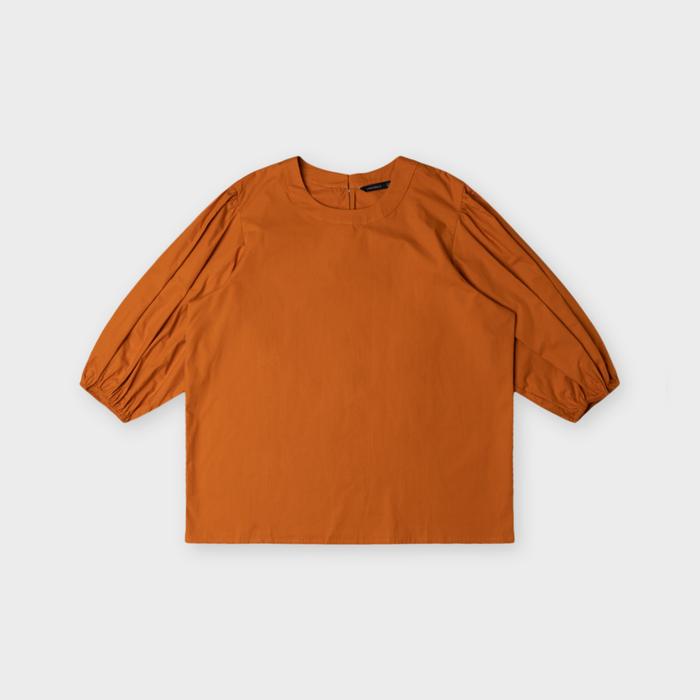 Gambar URBAN&CO Fashion Oversized Blouse With Back Closure - 522002 - BURNT ORANGE, L dari URBAN&CO OFFICIAL undefined Tokopedia