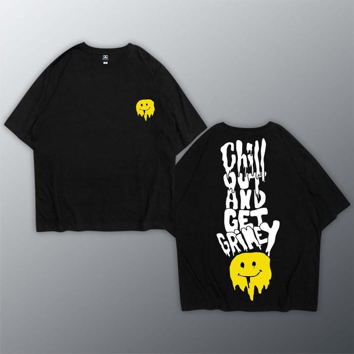 Gambar Kaos Tshirt Oversize OSCZ1 Premium / Outfit Oversize Desain Kekinian - OSCZ101-Hitam, S dari Cyfersia undefined Tokopedia