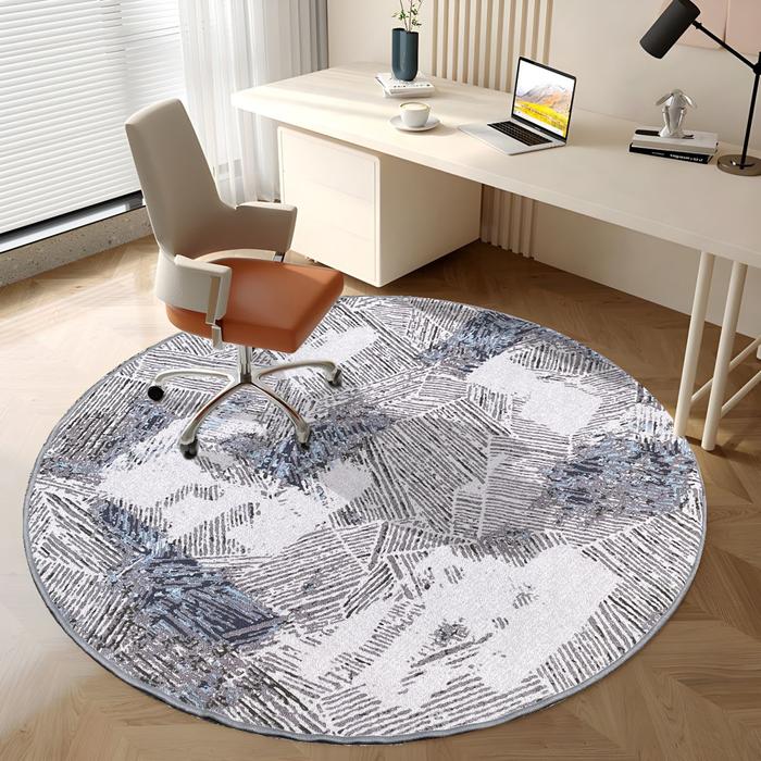 Gambar Karpet Bulat Minimalis Anti Slip Diameter 150cm | Karpet Lingkaran - CH 72 dari Classic Carpets undefined Tokopedia