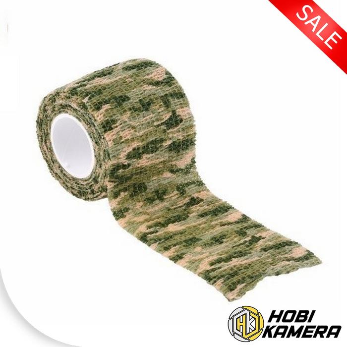 Gambar Tape Hunting Survival Kit/Lakban Serbaguna/Lakban ajaib - Army Hijau dari Hobi Kamera X Serba Hobi Makassar undefined Tokopedia