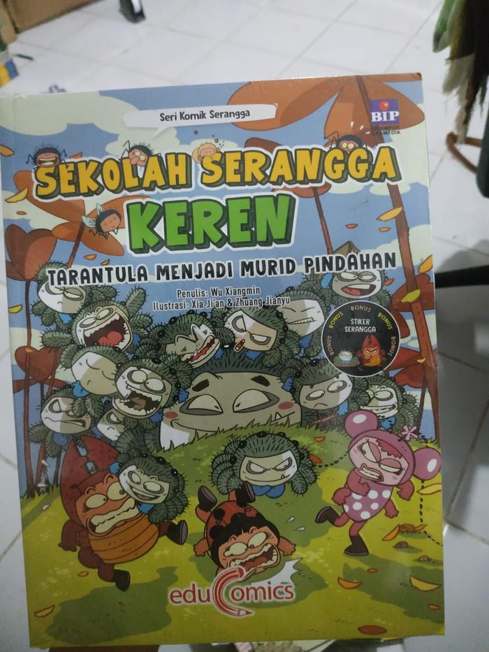Gambar Sekolah Serangga Keren -  Tarantula Menjadi Murid Pindahan dari Pluto Buku undefined Tokopedia
