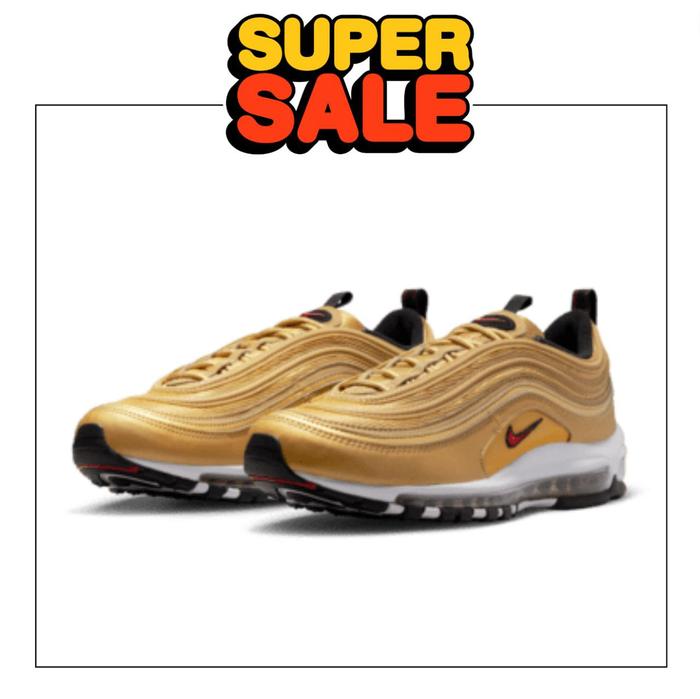 Promo NIKE AIR MAX 97 METALLIC GOLD di Badass Monkey Tokopedia