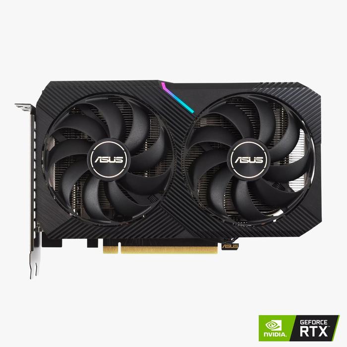 Jual ASUS Dual GeForce RTX 3060 V2 OC Edition 12GB GDDR6 Kota