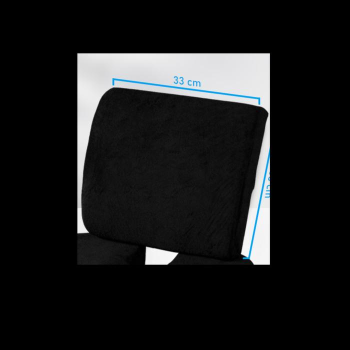 Gambar Bantal Sandaran Kursi Terapi Orthopedic Punggung Lumbar Cushion - punggung half dari HellowMall undefined Tokopedia