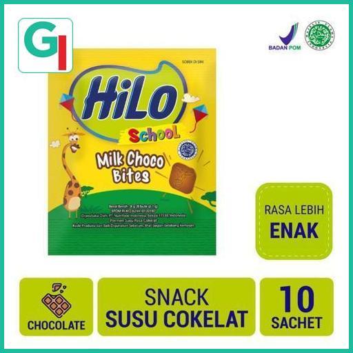 Gambar HiLo School Choco Bite 10 sachet - Permen Sumber Kalsium dari Groceryindo Official undefined Tokopedia
