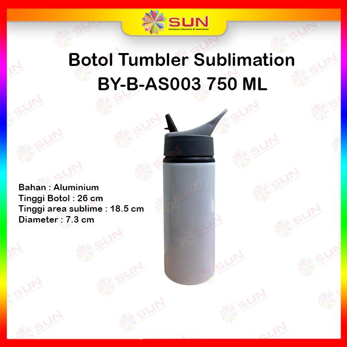 Gambar Botol Minum Tumbler / Termos Polos Coating Sublim 750 ml - AS003 750ML, Surabaya dari Sun Indonesia undefined Tokopedia