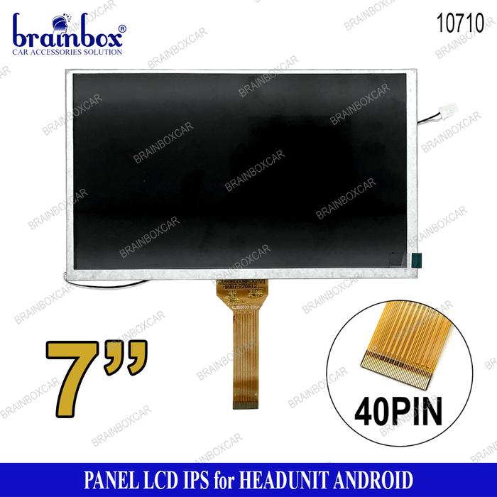 Gambar Panel Layar LCD IPS Headunit Android TV Mobil - 7inch 40pin dari Brainbox Car and Home undefined Tokopedia