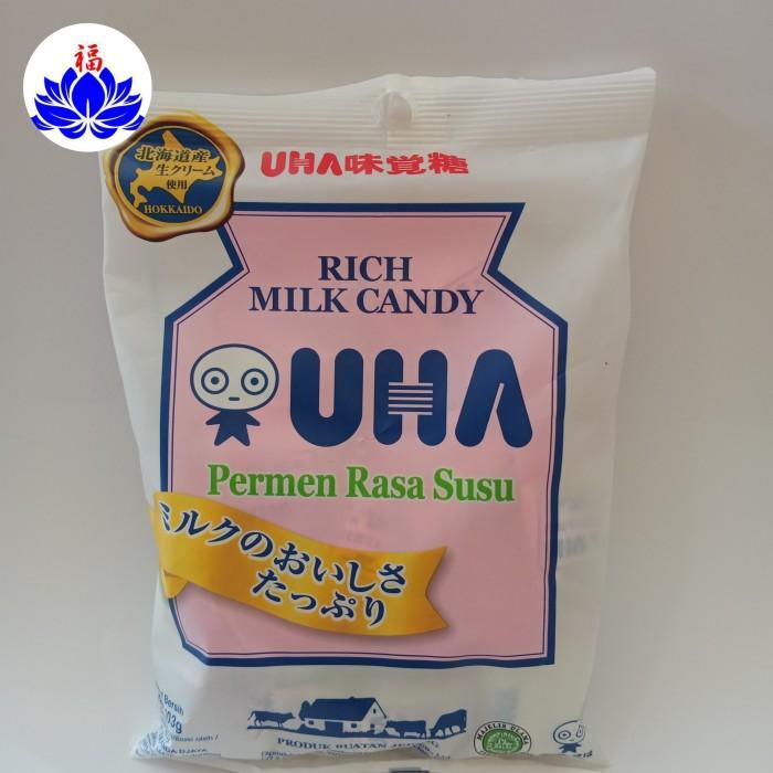 Gambar UHA Milk Candy 103gr/Permen Susu UHA-Susu Ori - susu ori dari Kianzhuan Mekarwangi undefined Tokopedia