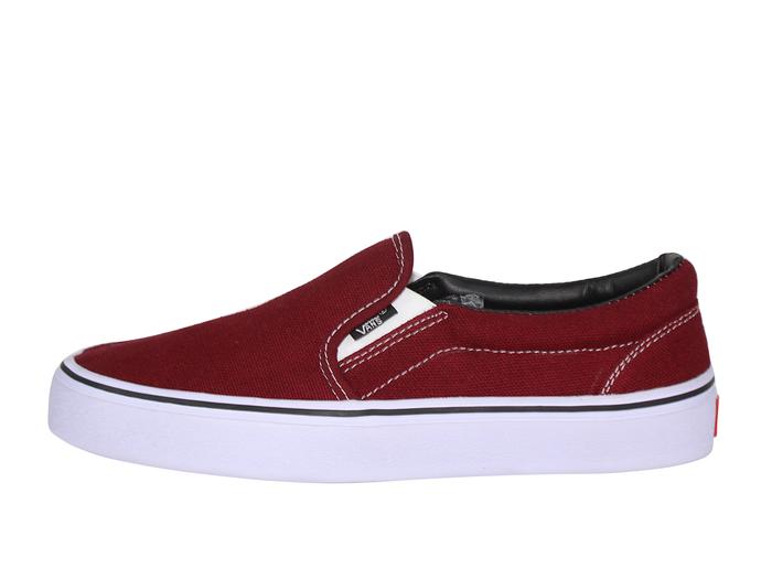 Gambar Sepatu Vans Slip On Slop Kanvas Pria Wanita Tanpa Tali Marun Murah - Marun, 36 dari Raigar Store undefined Tokopedia