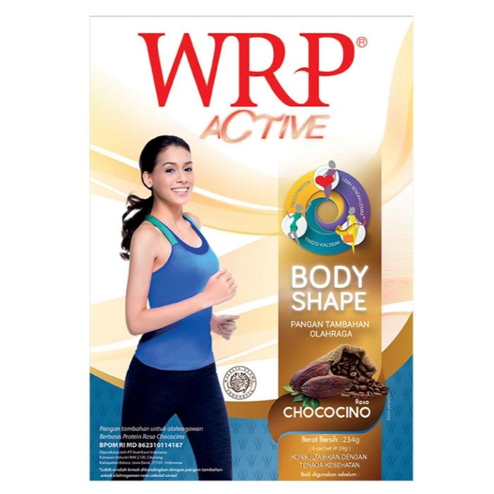 Gambar WRP Active Body Shape High Protein & Calsiun Chococino 234 g dari BIGsmart Official undefined Tokopedia