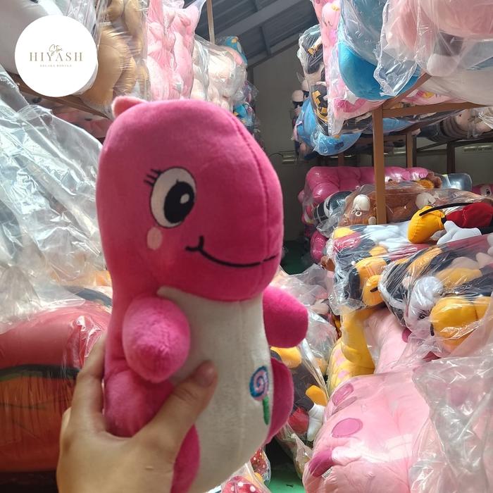 Gambar BONEKA DINOSAURUS 30 cm ANIMAL DINO PLUSH TOYS SUPER SHOFT - Dino Blue dari Faths Negara Boneka undefined 3 Tokopedia