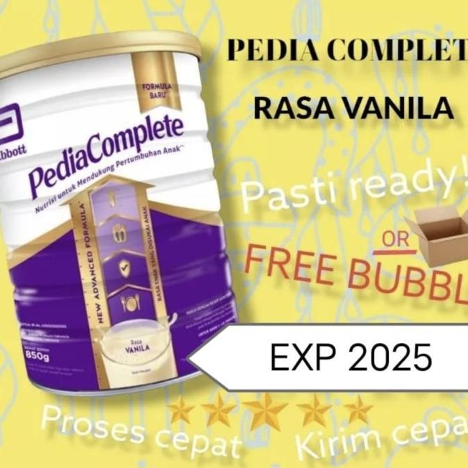 Gambar SUSU PEDIASURE COMPLETE / PEDIACOMPLETE/ PEDIA COMPLETE KALENG 850GRAM dari Mauro uro undefined Tokopedia